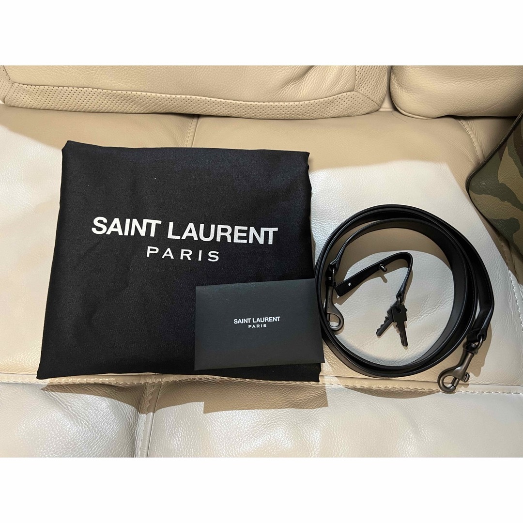 Saint Laurent(サンローラン)のSAINT LAURENT サンローラン ブリーフケース カモフラージュ 迷彩 メンズのバッグ(ビジネスバッグ)の商品写真