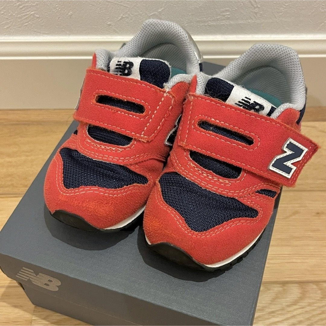 New Balance(ニューバランス)の美品　ニューバランス　IZ373 14cm キッズ/ベビー/マタニティのベビー靴/シューズ(~14cm)(スニーカー)の商品写真