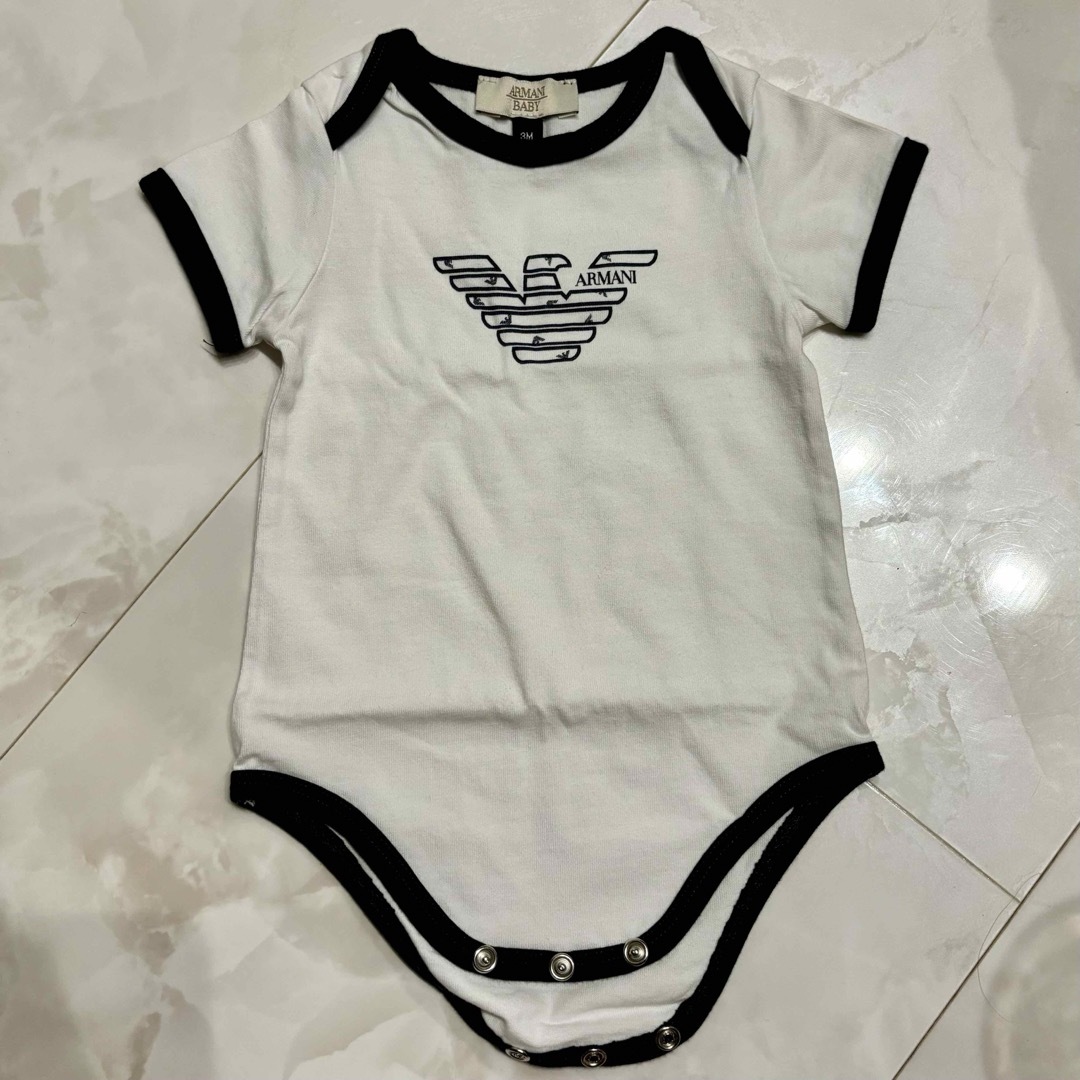 Armani(アルマーニ)のARMANI baby ロンパース キッズ/ベビー/マタニティのベビー服(~85cm)(ロンパース)の商品写真