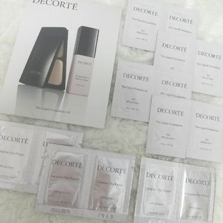 COSME DECORTE  コスメデコルテ　リキッドファン＆化粧下地 １４包♡(サンプル/トライアルキット)