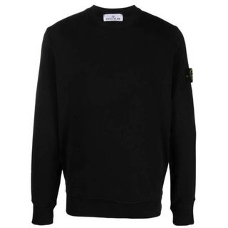 STONE ISLAND - 新品　STONE ISLAND スウェットシャツ　ブラック　L