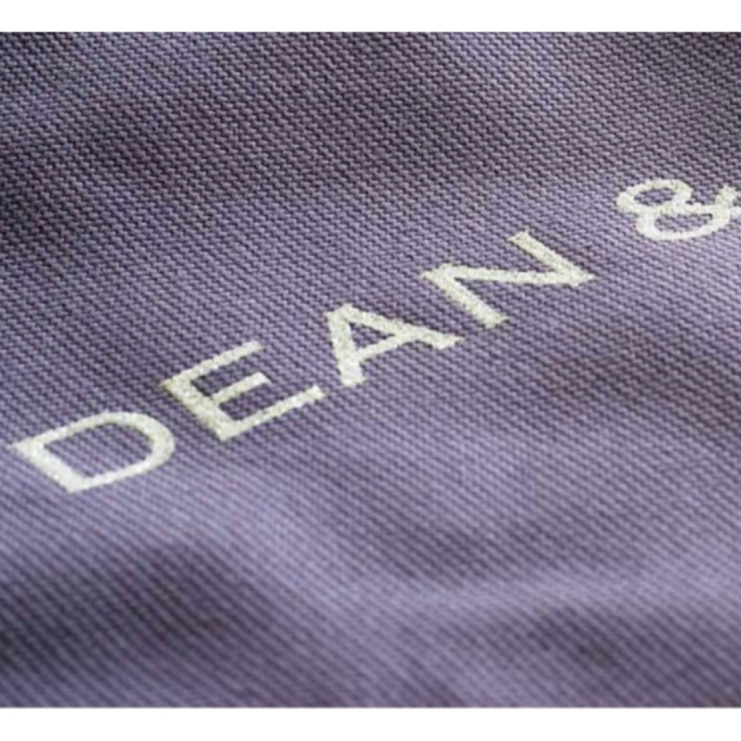 DEAN & DELUCA(ディーンアンドデルーカ)の新品未使用正規品 ホリデー限定DEAN&DELUCAトートバッグバイオレットL レディースのバッグ(トートバッグ)の商品写真
