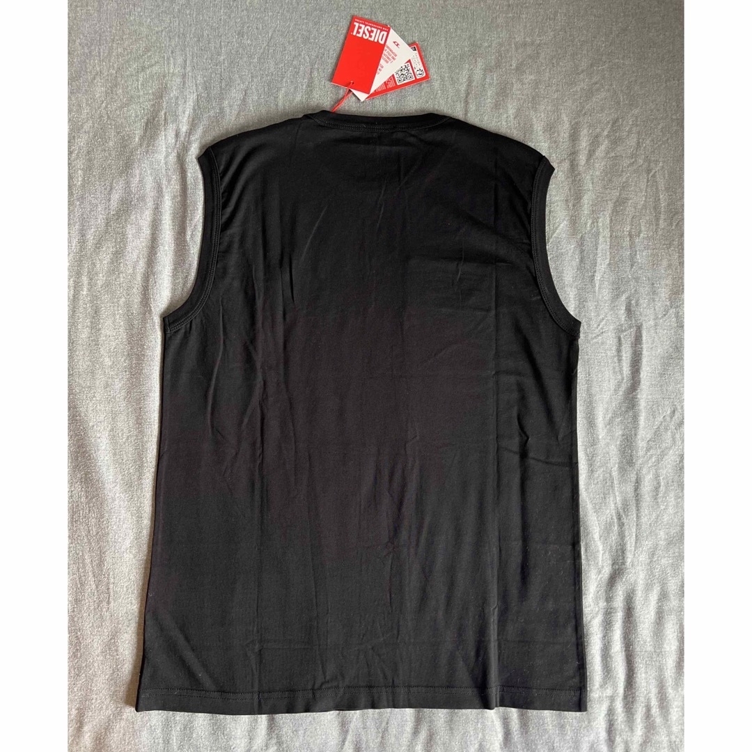 DIESEL(ディーゼル)の本物⭐︎テテ着用⭐︎DIESELロゴノースリーブ⭐︎黒LサイズディーゼルBTS メンズのトップス(Tシャツ/カットソー(半袖/袖なし))の商品写真