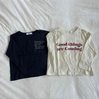 ペアマノン(pairmanon)のpairmanon 長袖Tシャツ 90cm 2枚セット(Tシャツ/カットソー)