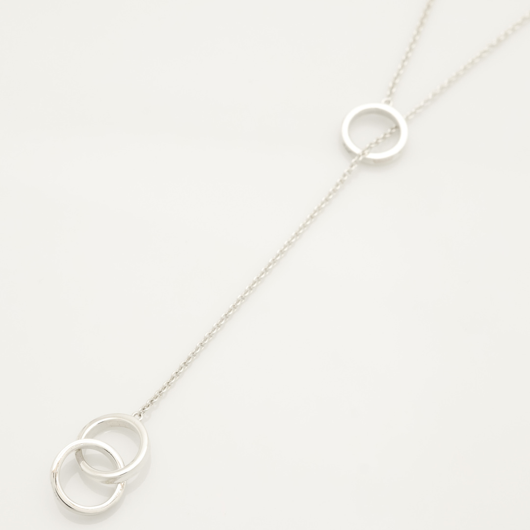 Tiffany & Co.(ティファニー)の【美品】TIFFANY&Co. 1837 インターロッキング ネックレス レディースのアクセサリー(ネックレス)の商品写真