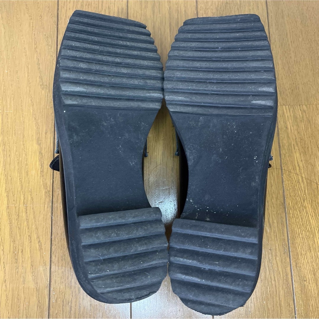 Ameri VINTAGE(アメリヴィンテージ)のAMERI アメリ WAVE CUTTING PLATFORM LOAFER レディースの靴/シューズ(ローファー/革靴)の商品写真