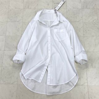 LOUNIE - LOUNIE★新品★コットン レギュラーカラーチュニックシャツ