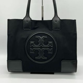 Tory Burch - ✨️美品✨️ToryBurch エラ トートバッグ デカロゴ ナイロン レザー