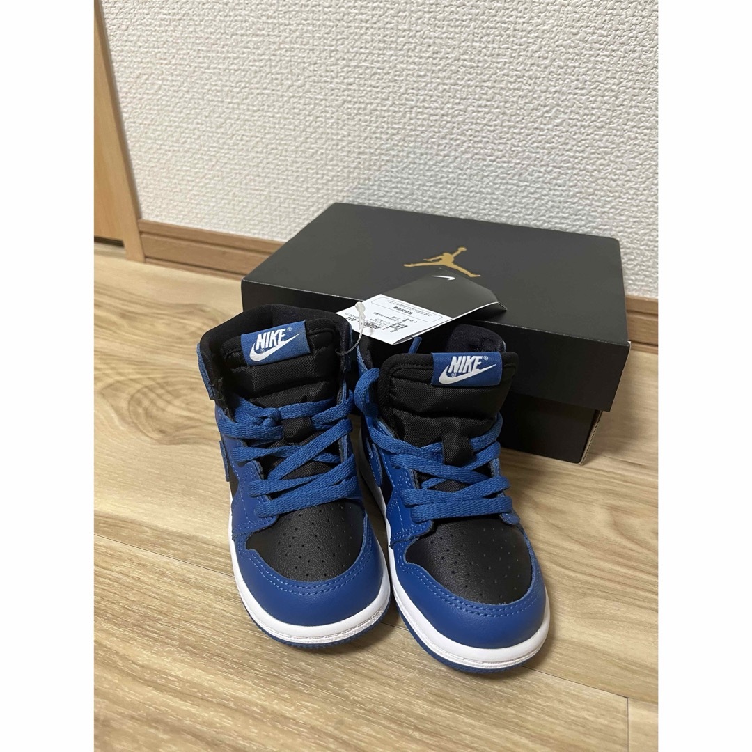 Jordan Brand（NIKE）(ジョーダン)のAIR JORDAN1 ダークマリーナブルー　14センチ キッズ/ベビー/マタニティのベビー靴/シューズ(~14cm)(スニーカー)の商品写真