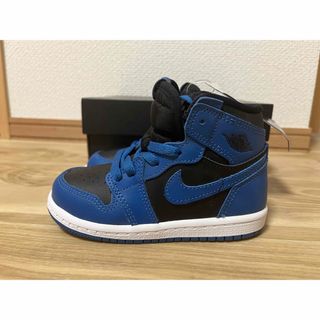 Jordan Brand（NIKE） - AIR JORDAN1 ダークマリーナブルー　14センチ