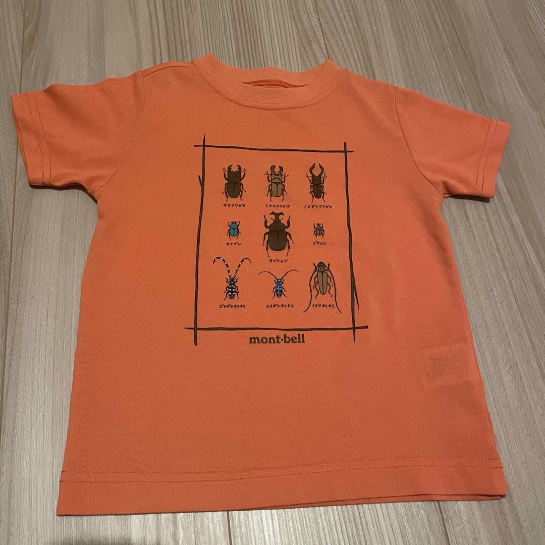 mont bell(モンベル)の｟美品｠mont-bell モンベル　Tシャツ/100 キッズ/ベビー/マタニティのキッズ服女の子用(90cm~)(Tシャツ/カットソー)の商品写真