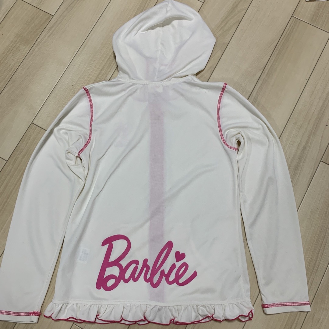 Barbie(バービー)のラッシュガード150cm　バービー　Barbie　夏　海　学校　プール　水泳 キッズ/ベビー/マタニティのキッズ服女の子用(90cm~)(水着)の商品写真