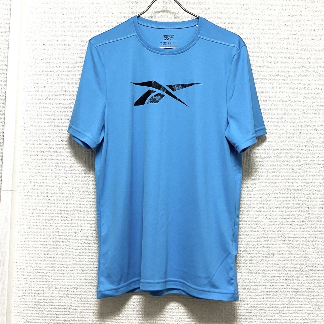 Reebok(リーボック)の美品 Reebok リーボック 半袖Tシャツ M 青 メンズのトップス(Tシャツ/カットソー(半袖/袖なし))の商品写真