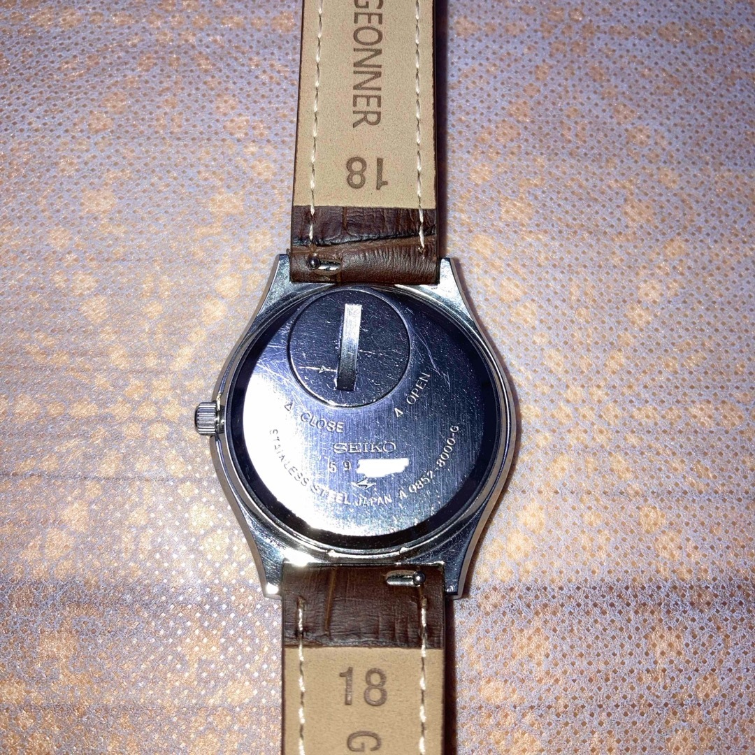 SEIKO(セイコー)のSEIKO キングクォーツ　0852-8000 稼動品 メンズの時計(腕時計(アナログ))の商品写真