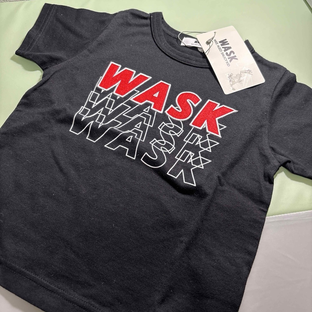 WASK(ワスク)のWASK  半袖　Tシャツ　ワスク　新品未使用　100サイズ キッズ/ベビー/マタニティのキッズ服男の子用(90cm~)(Tシャツ/カットソー)の商品写真