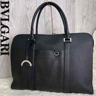 人気♡グレインカーフレザー♡BVLGARI ブルガリ マン ビジネスバッグ