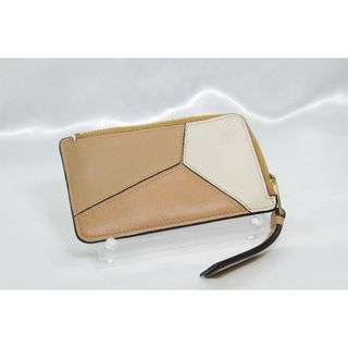 ルイヴィトン(LOUIS VUITTON)の【LOEWE】　パスケース　中古/美品　ベージュ/アイボリー(パスケース/IDカードホルダー)