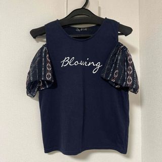 レディース　肩出し半袖Tシャツ(Tシャツ(半袖/袖なし))