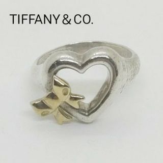 Tiffany & Co. - TIFFANY　ティファニー　リング　指輪　ハート　リボン