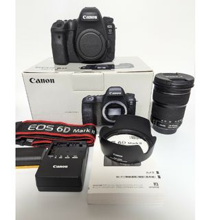 キヤノン(Canon)のCanon EOS 6d mark2 ズームレンズ付 キャノン デジタル一眼(デジタル一眼)