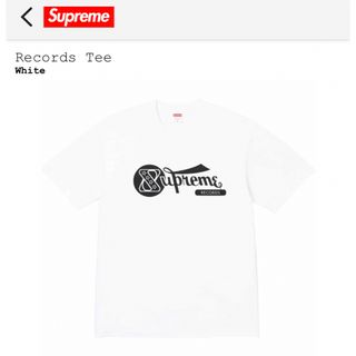 Supreme - 【新品・未使用】Supreme シュプリーム Records Tee / S