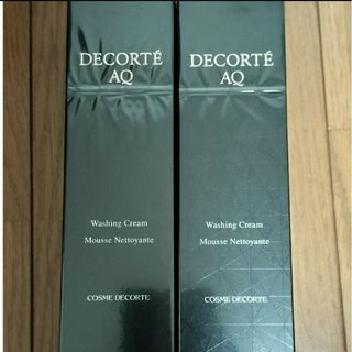 COSME DECORTE - コスメデコルテ AQ ウォッシング クリーム 129g  2本