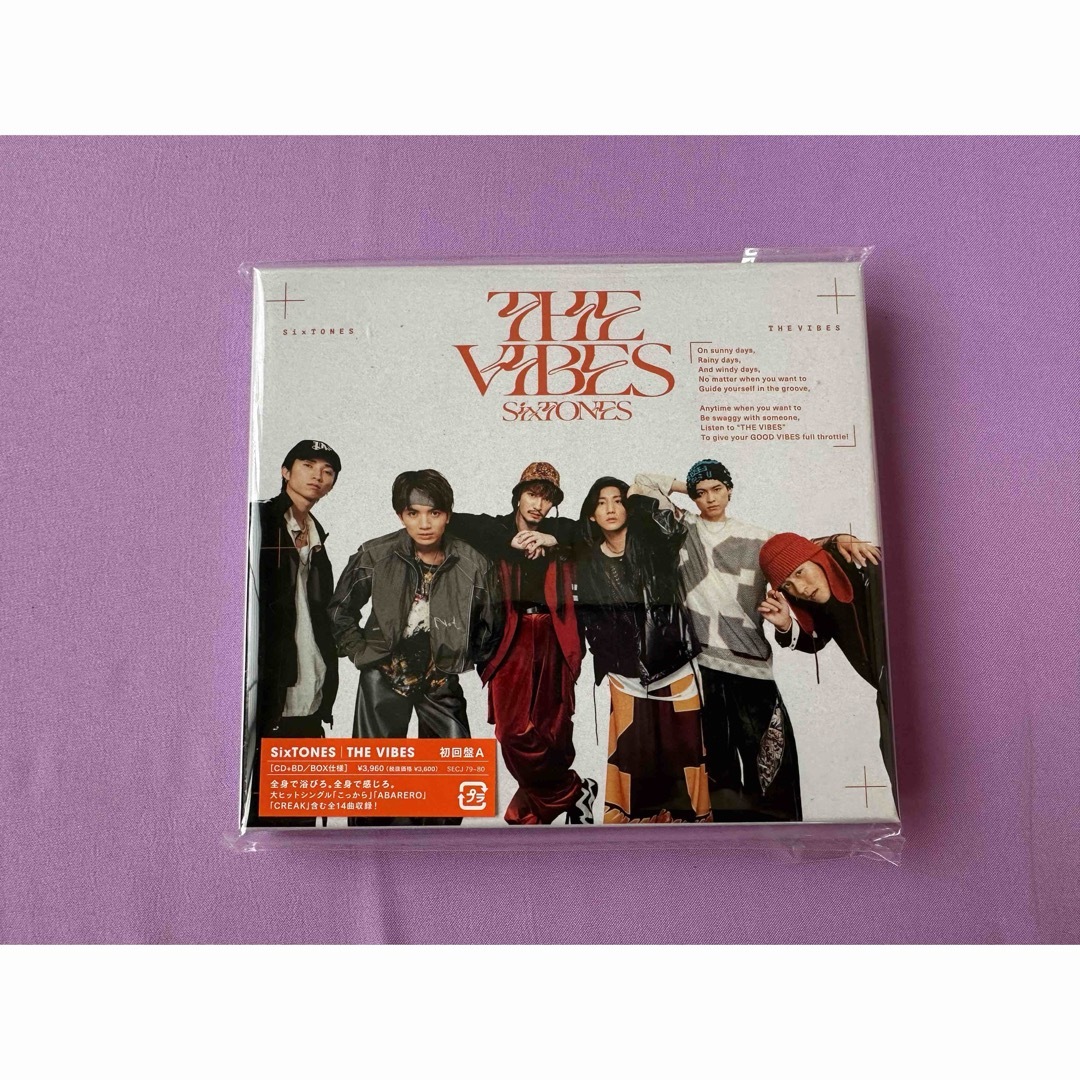 SixTONES(ストーンズ)のTHE　VIBES（初回盤A／Blu-ray　Disc付） エンタメ/ホビーのCD(ポップス/ロック(邦楽))の商品写真