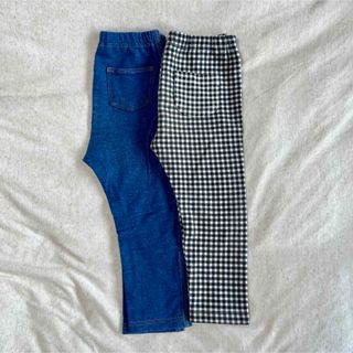 ユニクロ(UNIQLO)のUNIQLO レギンス 10分丈 90cm(パンツ/スパッツ)