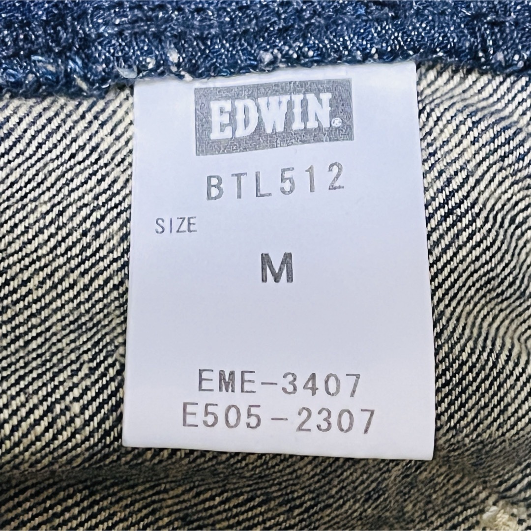 EDWIN(エドウィン)のEDWIN BLUE TRIP デニムパンツ　刺繍　M ストレート　 メンズのパンツ(デニム/ジーンズ)の商品写真