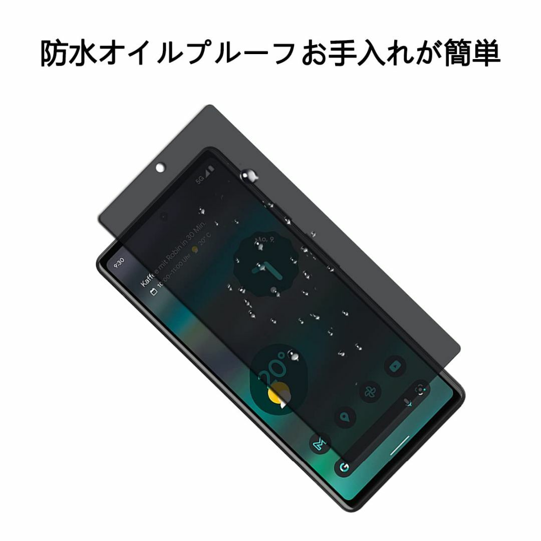 【人気商品】For Google Pixel 6A ガラスフィルム 覗き見防止  スマホ/家電/カメラのスマホアクセサリー(その他)の商品写真