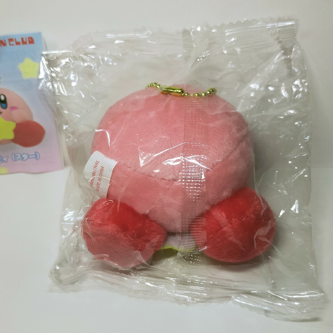 任天堂(ニンテンドウ)の星のカービィ お座りぬいぐるみマスコット スター エンタメ/ホビーのおもちゃ/ぬいぐるみ(キャラクターグッズ)の商品写真