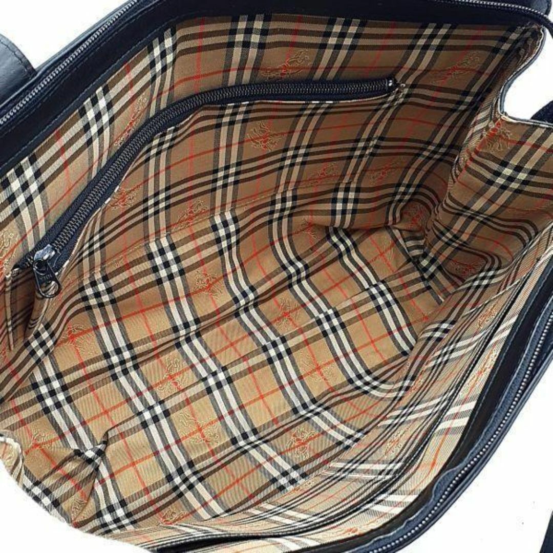 BURBERRY(バーバリー)の◆良品◆ バーバリーズ Burberrys ハンドバッグ 鞄 裏地ノバチェック レディースのバッグ(ハンドバッグ)の商品写真