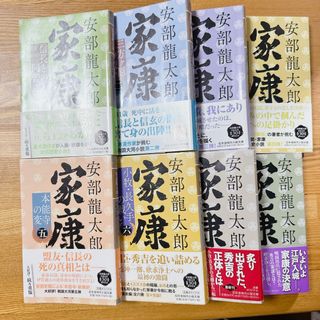 家康　1〜8全巻セット　まとめ売り　安部龍太郎(文学/小説)