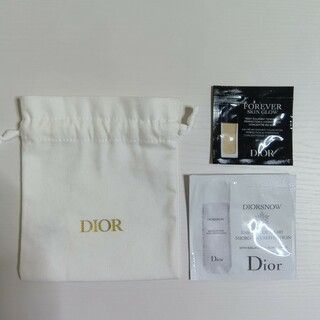 クリスチャンディオール(Christian Dior)のChristian Dior サンプルと巾着(サンプル/トライアルキット)