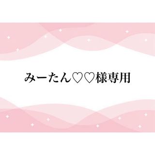 みーたん♡♡様専用(その他)