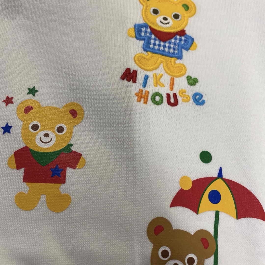 ミキハウス　プッチーくんTシャツ　100 新品 キッズ/ベビー/マタニティのキッズ服女の子用(90cm~)(Tシャツ/カットソー)の商品写真