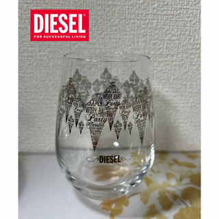 DIESEL - DIESEL ノベルティ グラス 非売品 ディーゼル オーナメント ゴールド