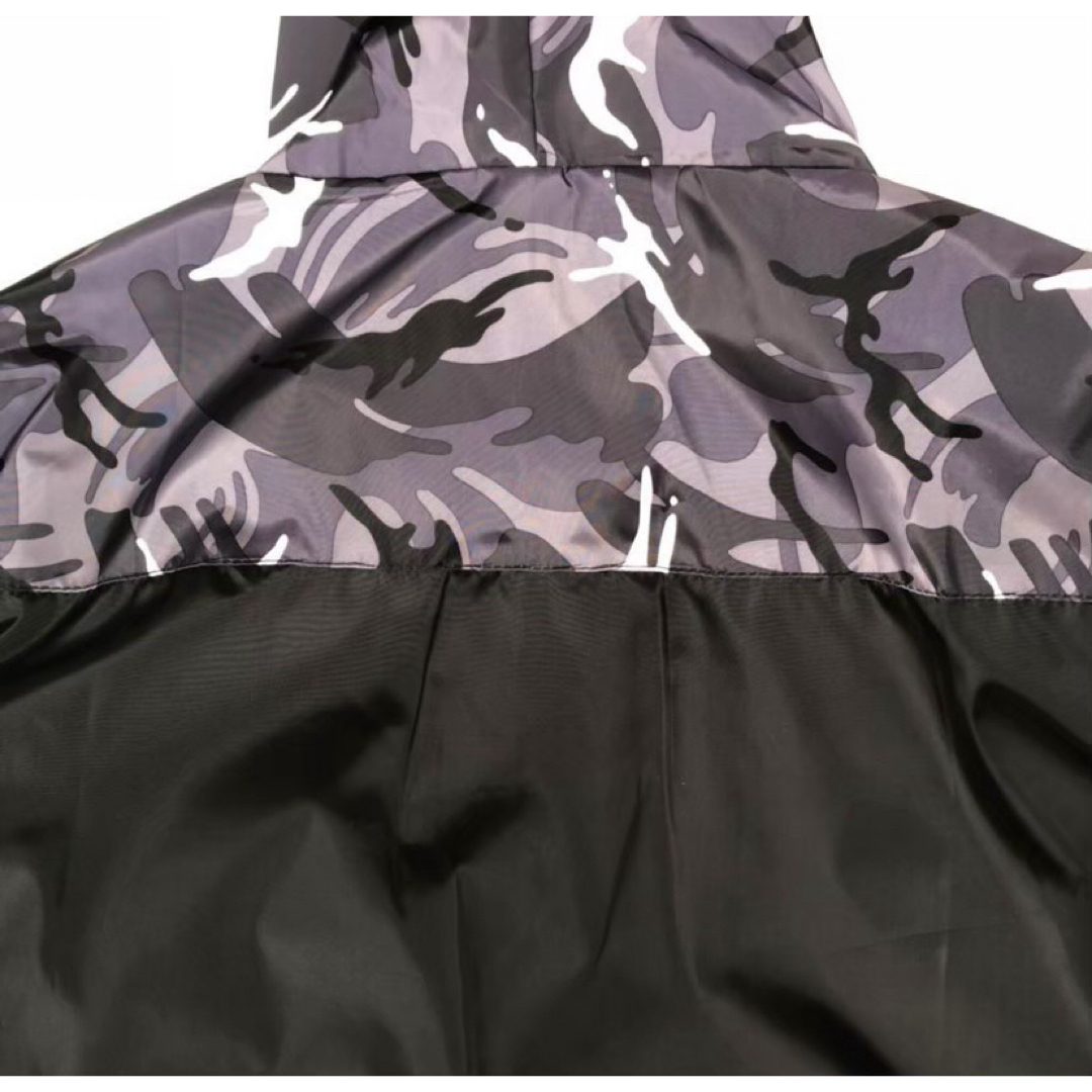 ウインドブレーカー ジャージ スポーツウェア 迷彩 メンズのジャケット/アウター(マウンテンパーカー)の商品写真