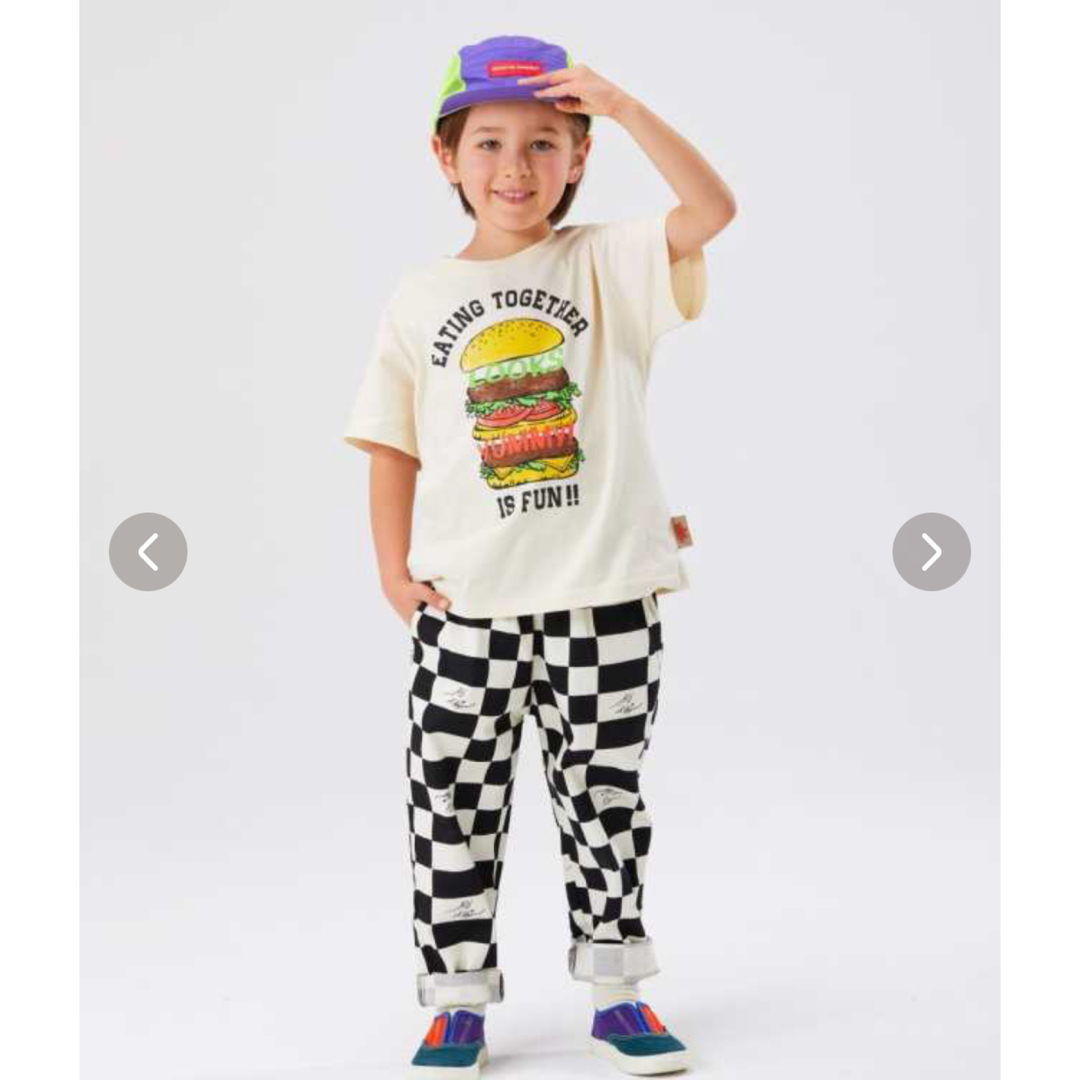 MARKEY'S(マーキーズ)のマーキーズ　チェッカー　シェフパンツ キッズ/ベビー/マタニティのキッズ服男の子用(90cm~)(パンツ/スパッツ)の商品写真