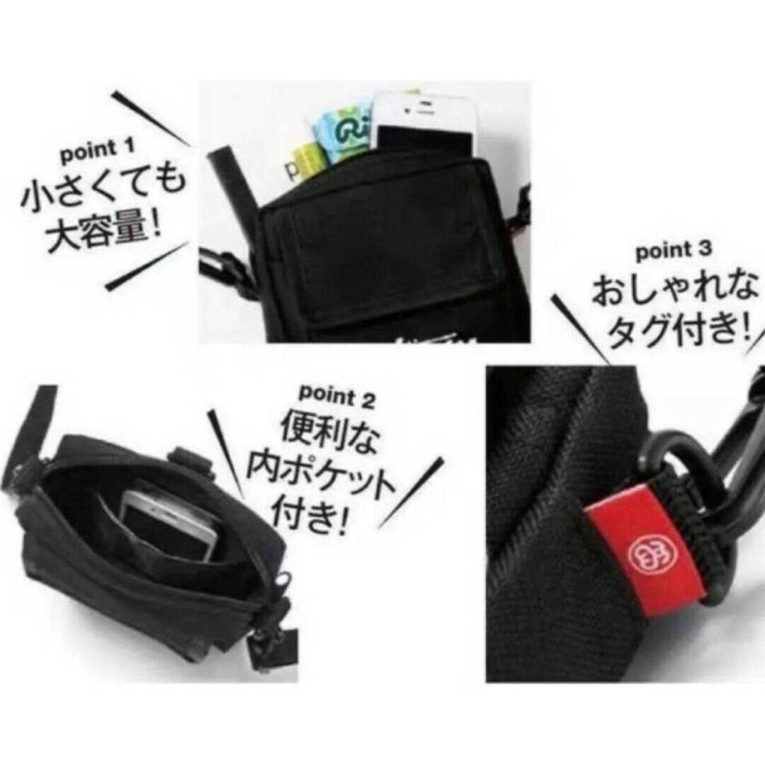 STUSSY(ステューシー)のSTUSSY★ミニショルダーバッグ★ブラック(*´∀｀*) メンズのバッグ(ショルダーバッグ)の商品写真