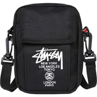 STUSSY★ミニショルダーバッグ★ブラック(*´∀｀*)