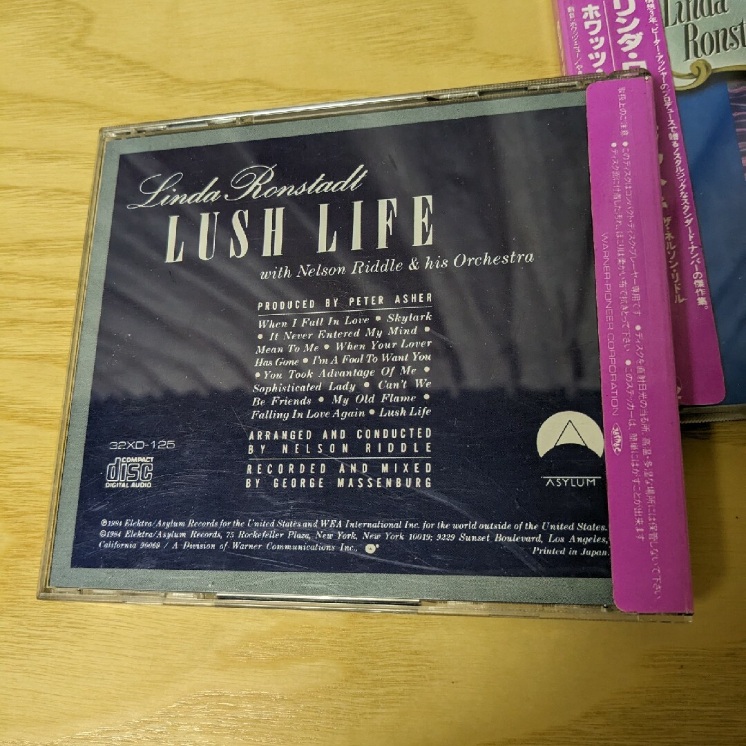 リンダ・ロンシュタット CD(中古) 2枚セット エンタメ/ホビーのCD(ポップス/ロック(洋楽))の商品写真