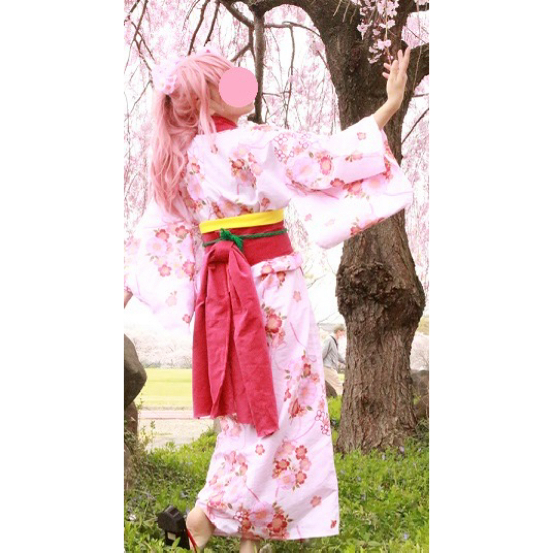 妖怪ウォッチ　桜ふぶき姫コスプレ衣装 エンタメ/ホビーのコスプレ(衣装一式)の商品写真
