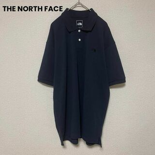 THE NORTH FACE - xx86 THE NORTH FACEザノースフェイス/半袖ポロシャツ/刺繍ロゴ