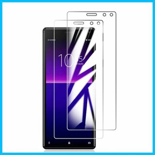 【人気商品】【二枚】FOR sony xperia 8 lite 用のガラスフィ(その他)