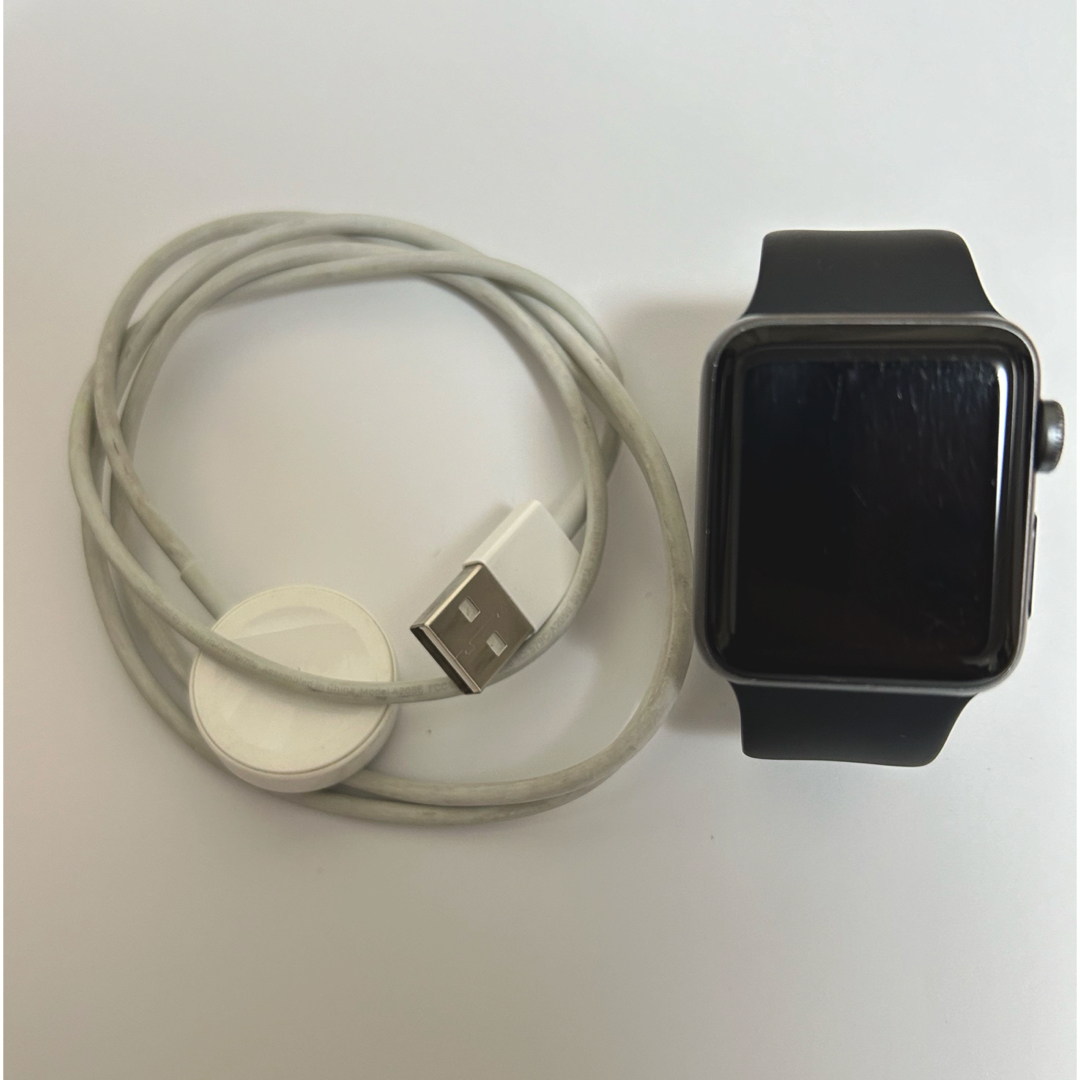 Apple Watch(アップルウォッチ)のApple Watch  series3 38mm S/M  メンズの時計(腕時計(デジタル))の商品写真