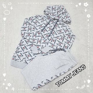 トミージーンズ(TOMMY JEANS)の☆TOMMY JEANS　トミージーンズ　セットアップ Sサイズ☆(パーカー)