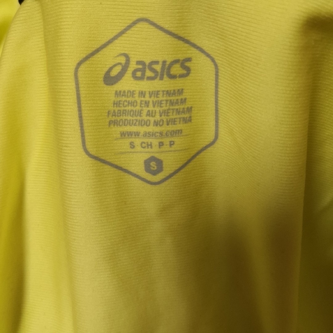 asics(アシックス)のasics　黄緑　ウェア スポーツ/アウトドアのトレーニング/エクササイズ(ヨガ)の商品写真