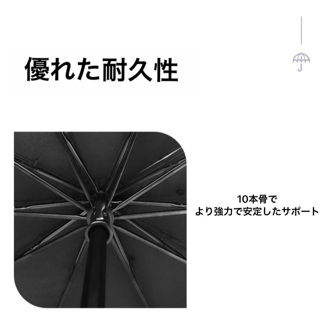 【新品未使用】サンシェード　車用　 傘式  フロントガラス 折り畳み 自動車/バイクの自動車(車内アクセサリ)の商品写真