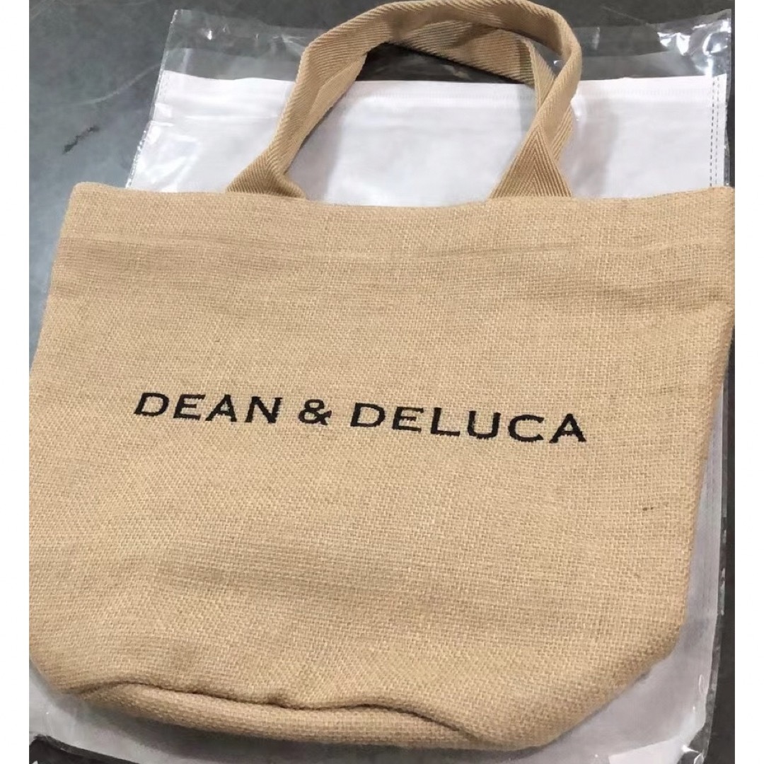 DEAN & DELUCA(ディーンアンドデルーカ)の新品ディーン＆デルーカ ジュートマーケットトートバッグジュートバッグ Sサイズ レディースのバッグ(トートバッグ)の商品写真